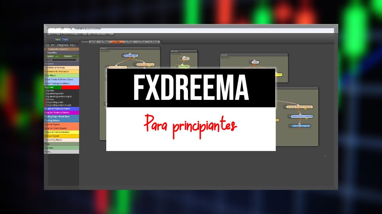 Trading algorítmico con Fxdreema: Curso introductorio para principiantes (Free)